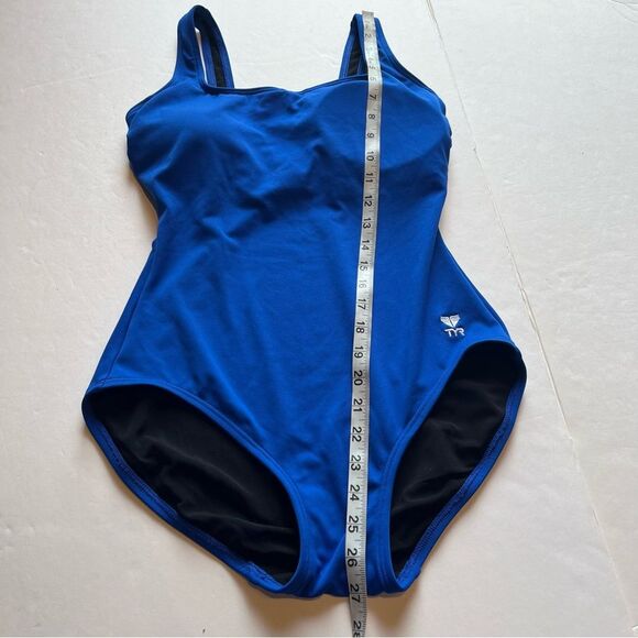 TYR Women's Royal Blue One Piece Swimwear Size 8 - Picture 10 of 10